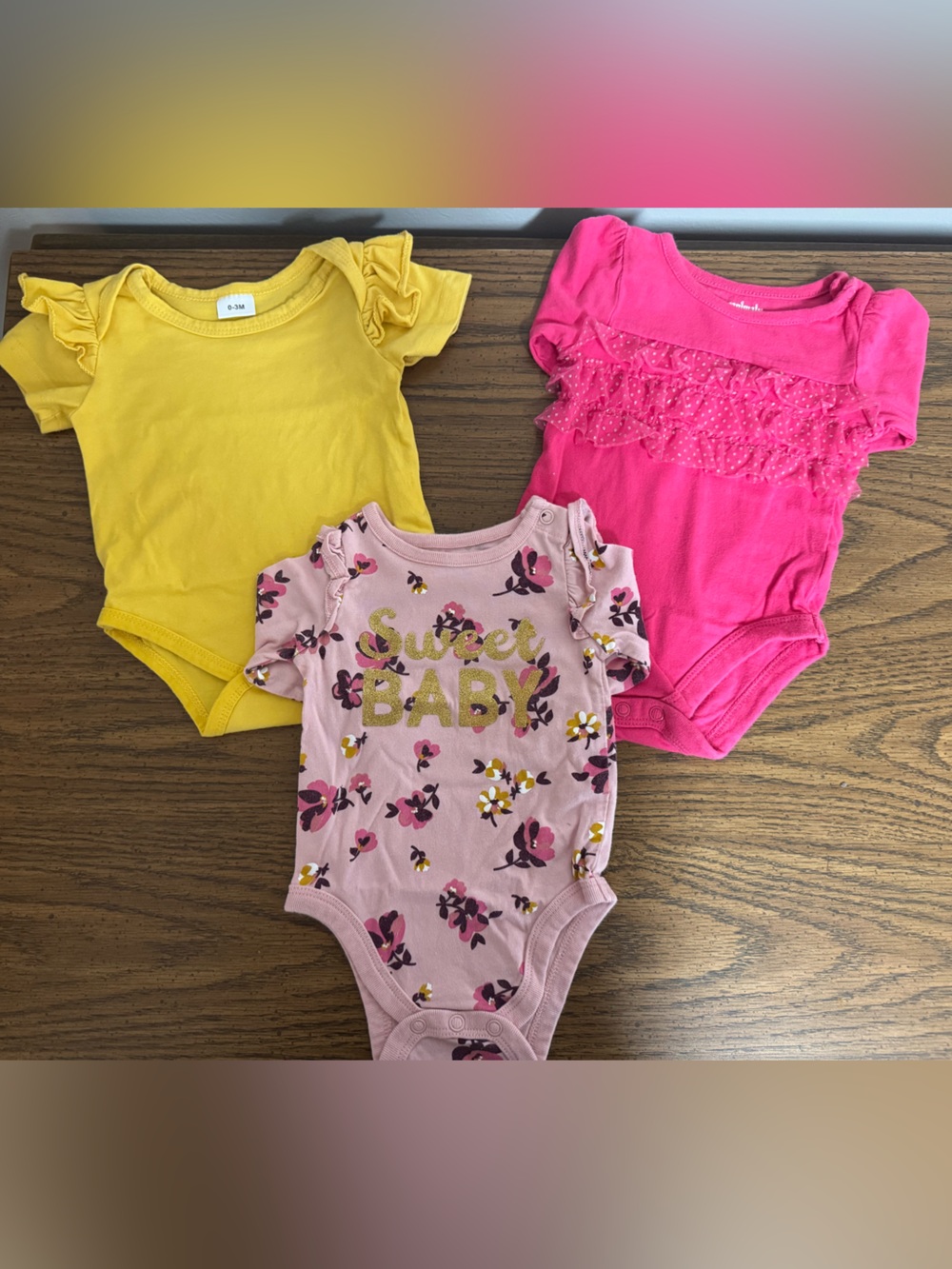 Infant onesie bundle